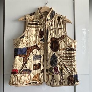Ralph Lauren equestrian reversible vest